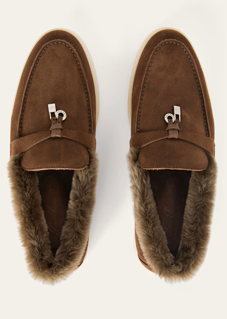 Summer Charms Walk Loafer Suede Tawny Bark