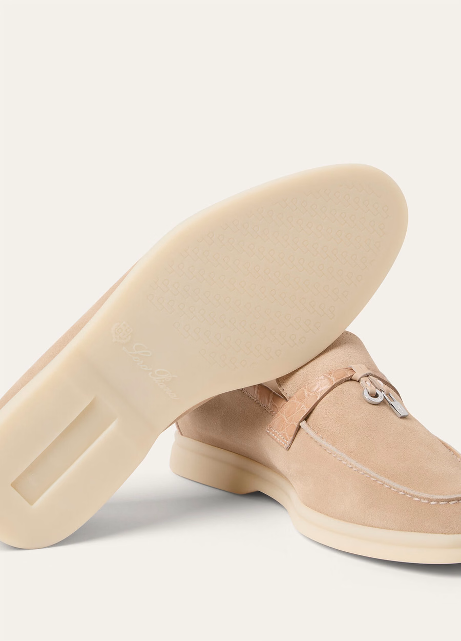 Summer Charms Walk Loafer Suede Himalaya Rose