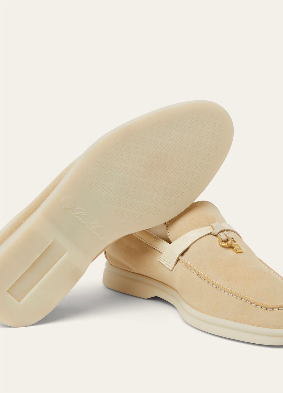 Summer Charms Walk Loafer Suede Butter