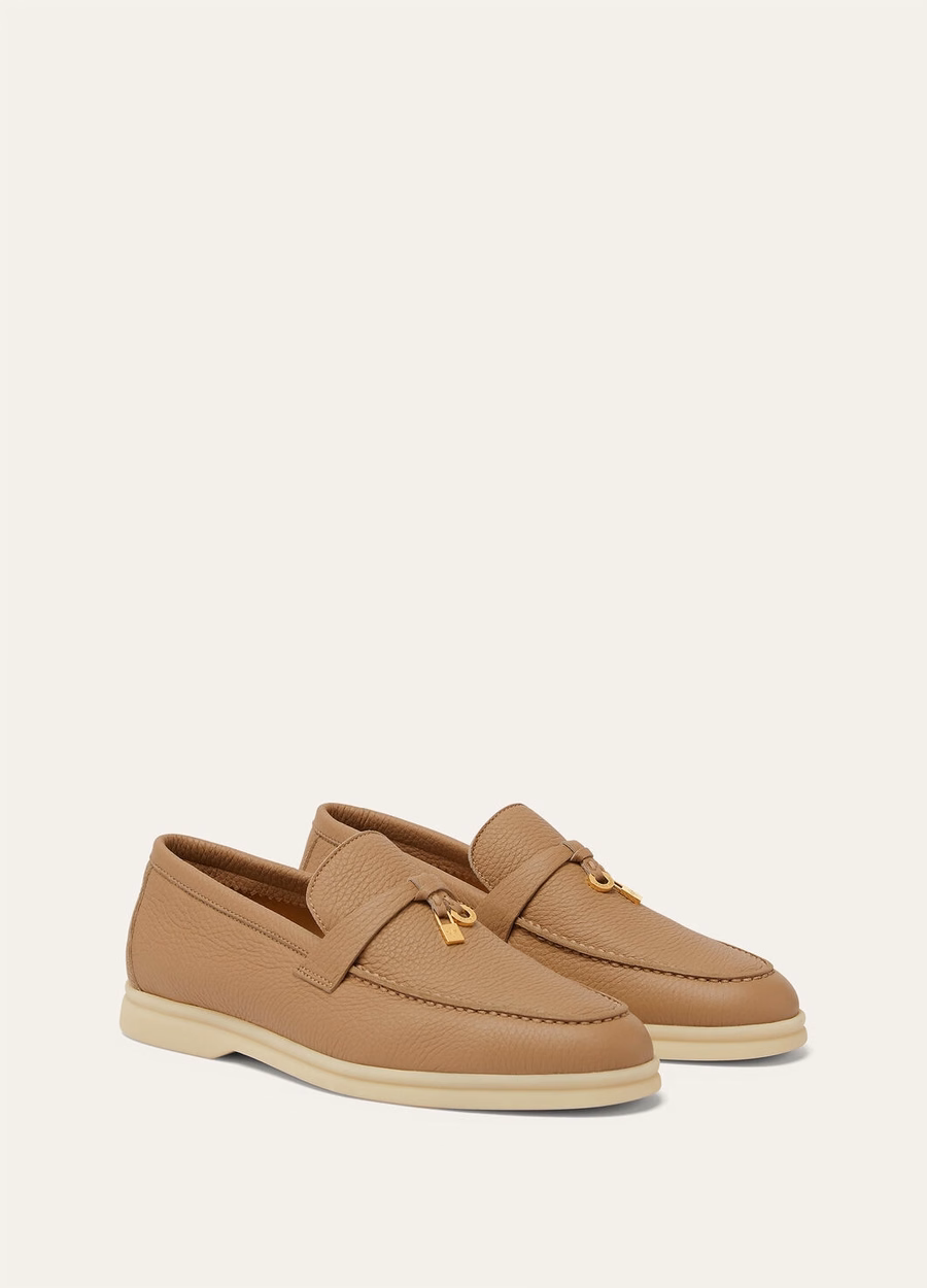 Summer Charms Walk Loafer Deerskin Cream Bignet