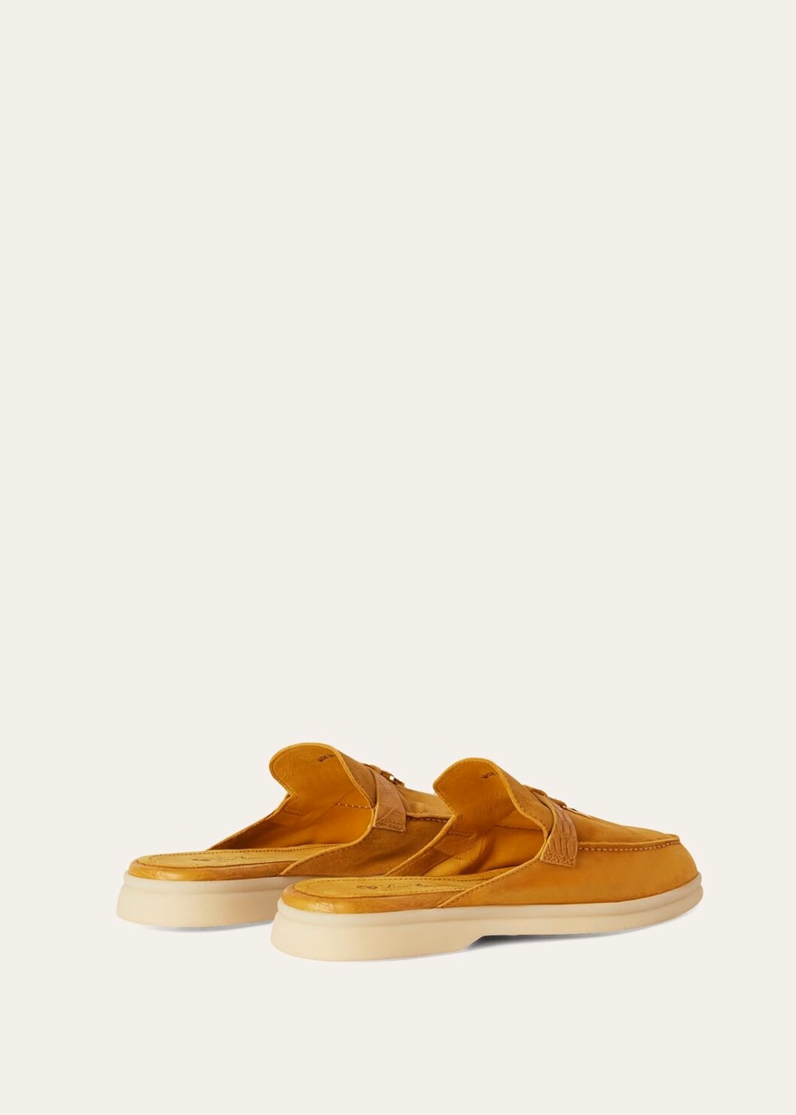 Nautical Charms Walk Babouche Loafers suede CINNAMON CAFE