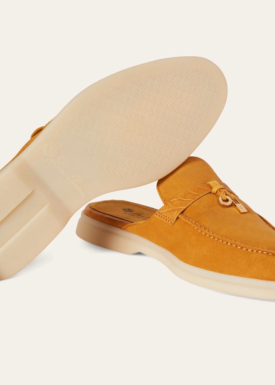 Nautical Charms Walk Babouche Loafers suede CINNAMON CAFE