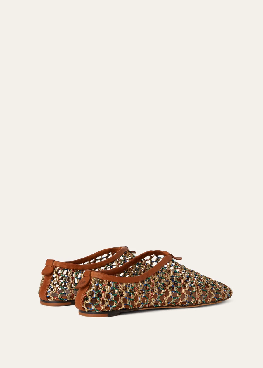 Floaty Flat Loafer Microfiber Resort Multicolor