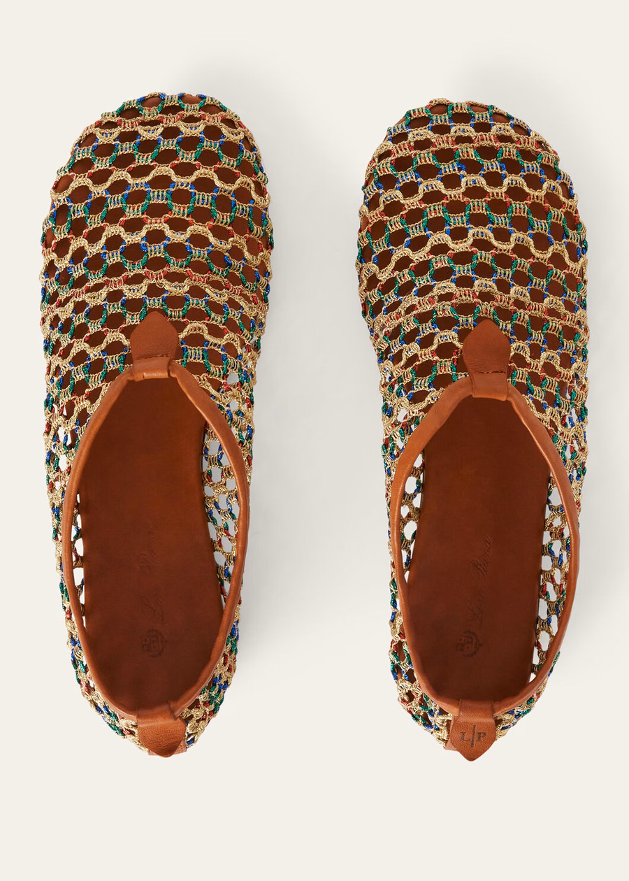 Floaty Flat Loafer Microfiber Resort Multicolor