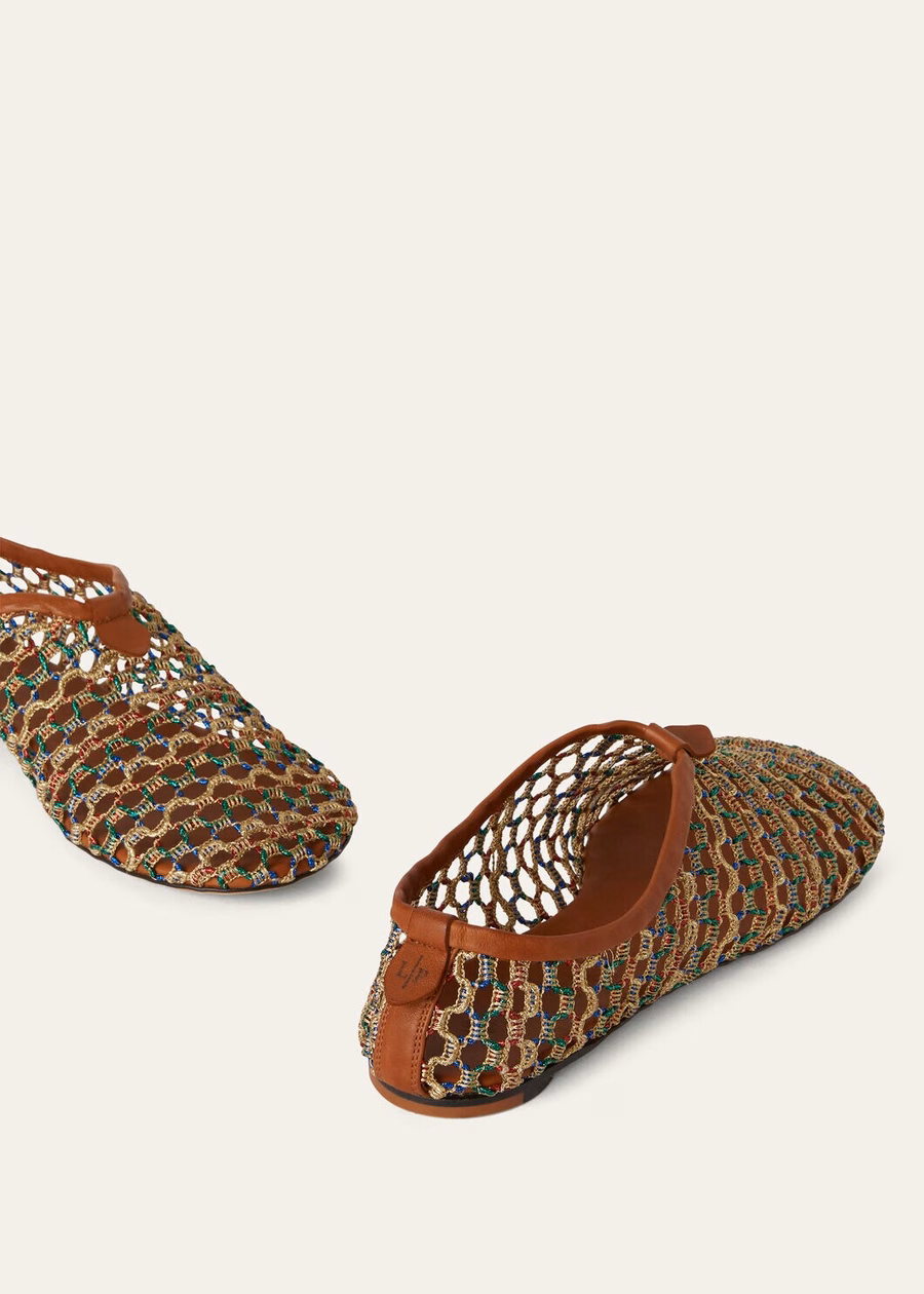 Floaty Flat Loafer Microfiber Resort Multicolor