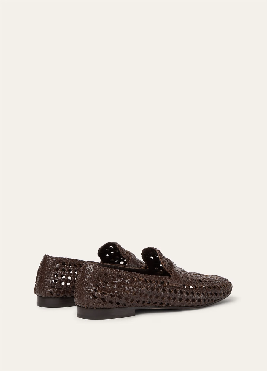 Leon Loafer powder brown goatskin