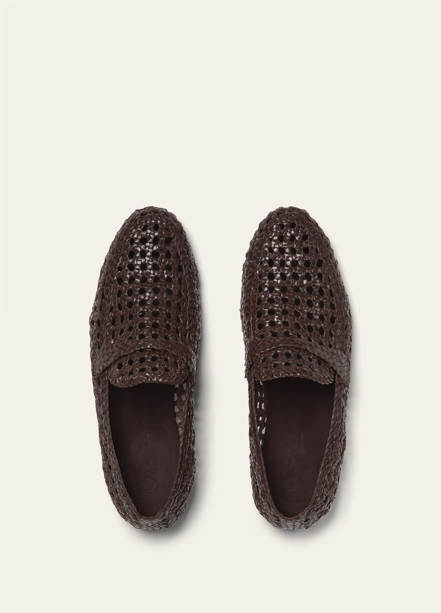 Leon Loafer powder brown goatskin