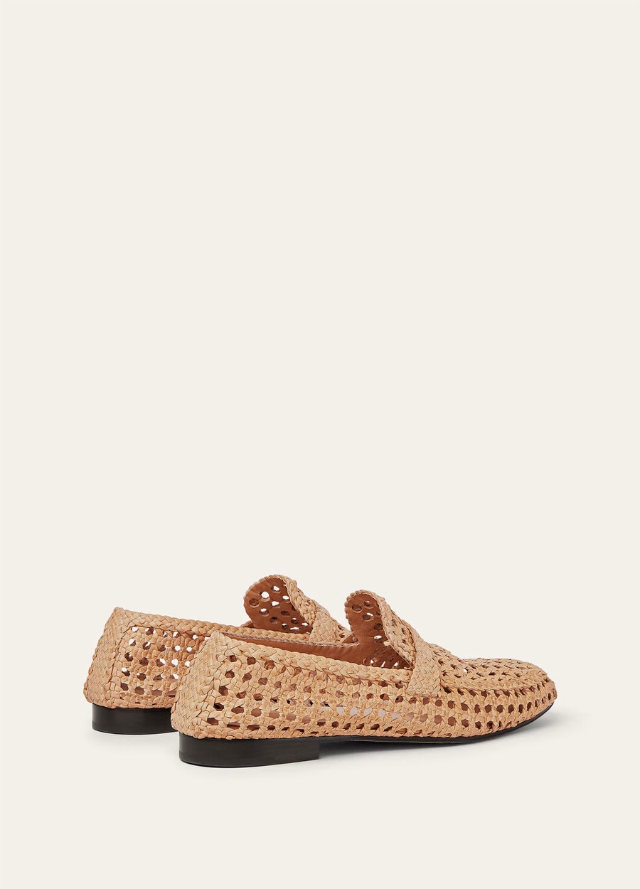 Leon Loafer Goat Leather Natural Light Camel