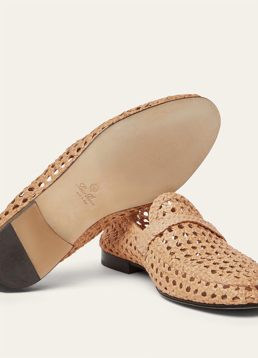 Leon Loafer Goat Leather Natural Light Camel