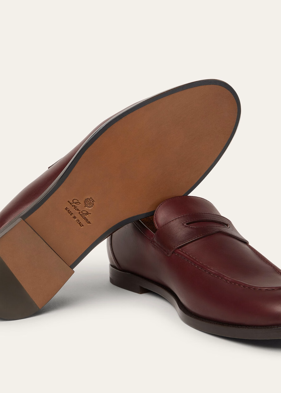Sergio Loafer calfskin Deep Maroon