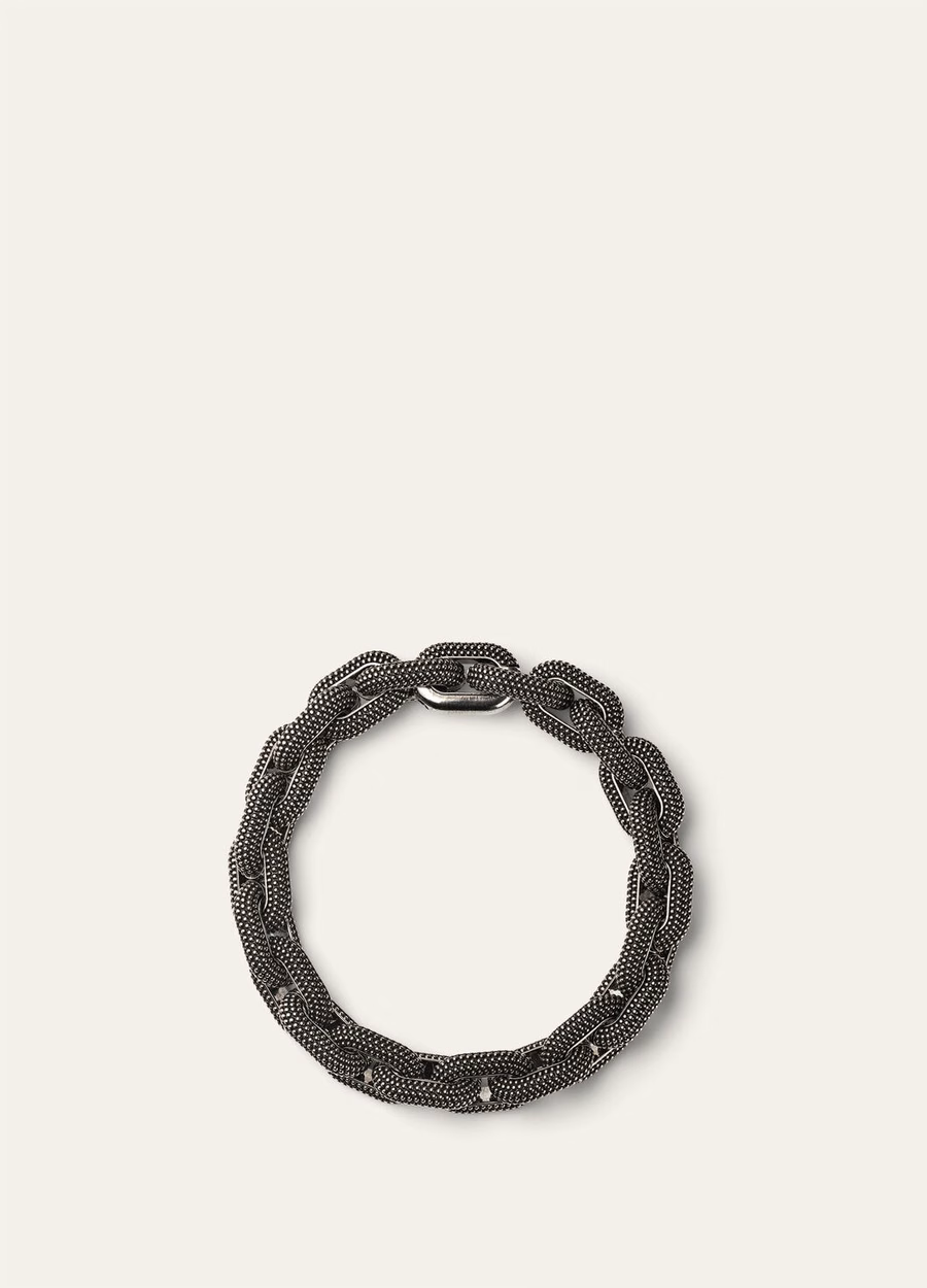 Bubble Chain Necklace Brass Jewelry Palladio Riscoperto