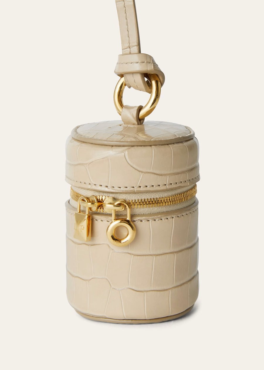 Mini Alligator Leather Inca Stone Additional Case