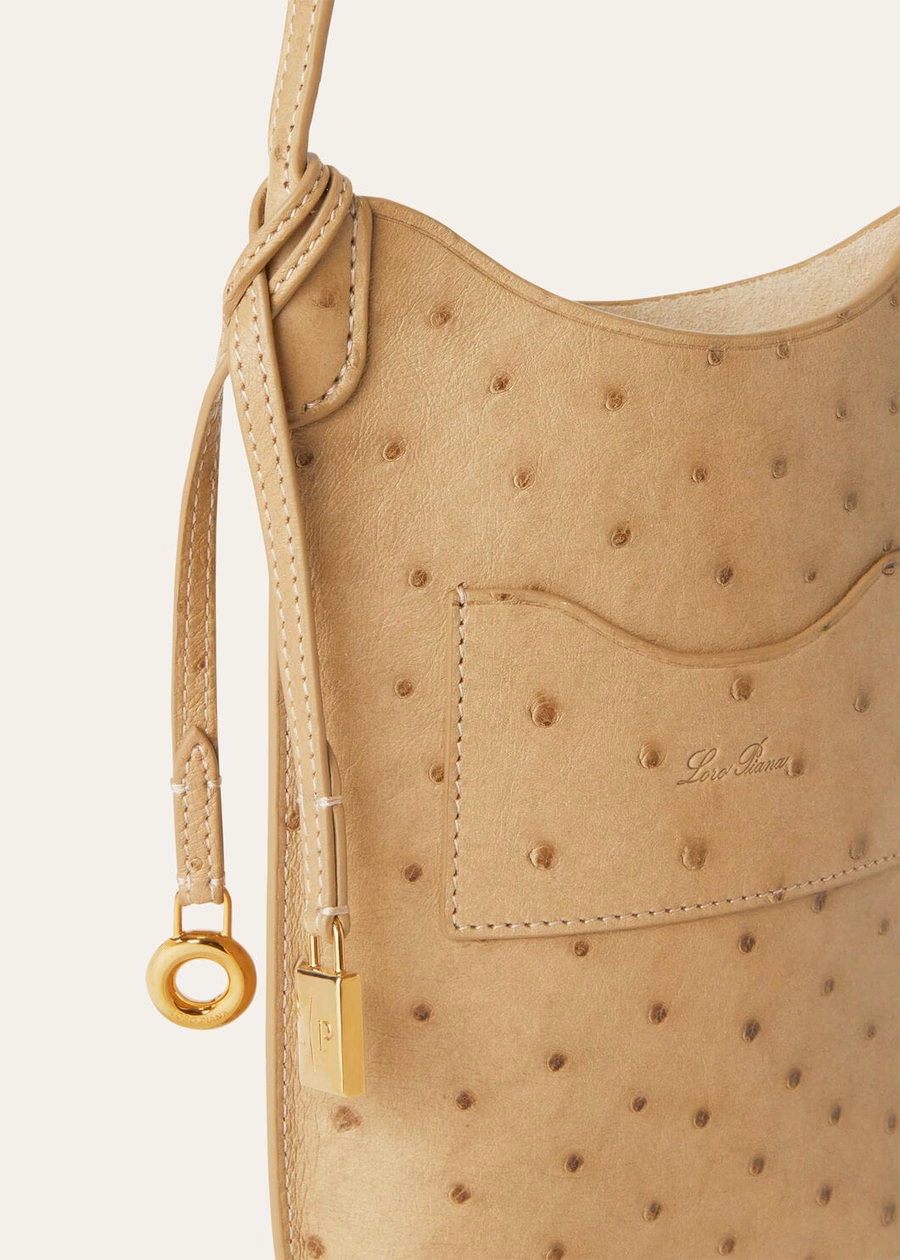 Bale Oryx Ostrich Leather Phone Case