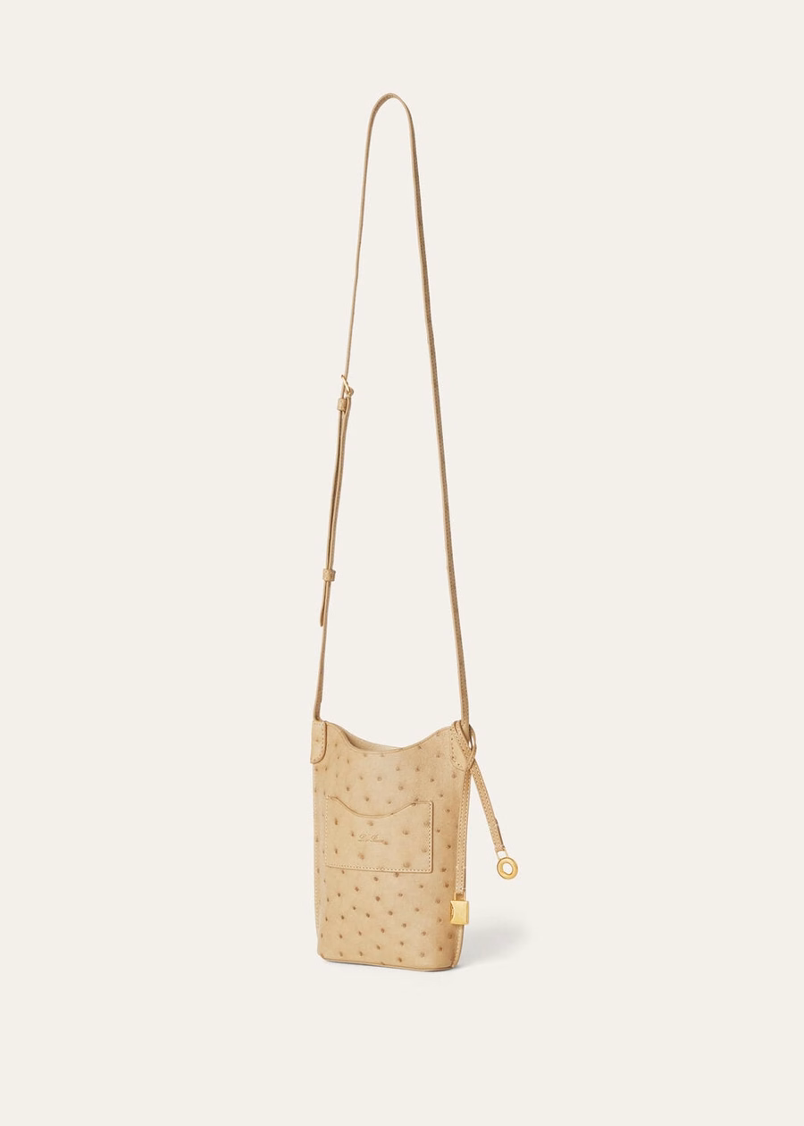Bale Oryx Ostrich Leather Phone Case
