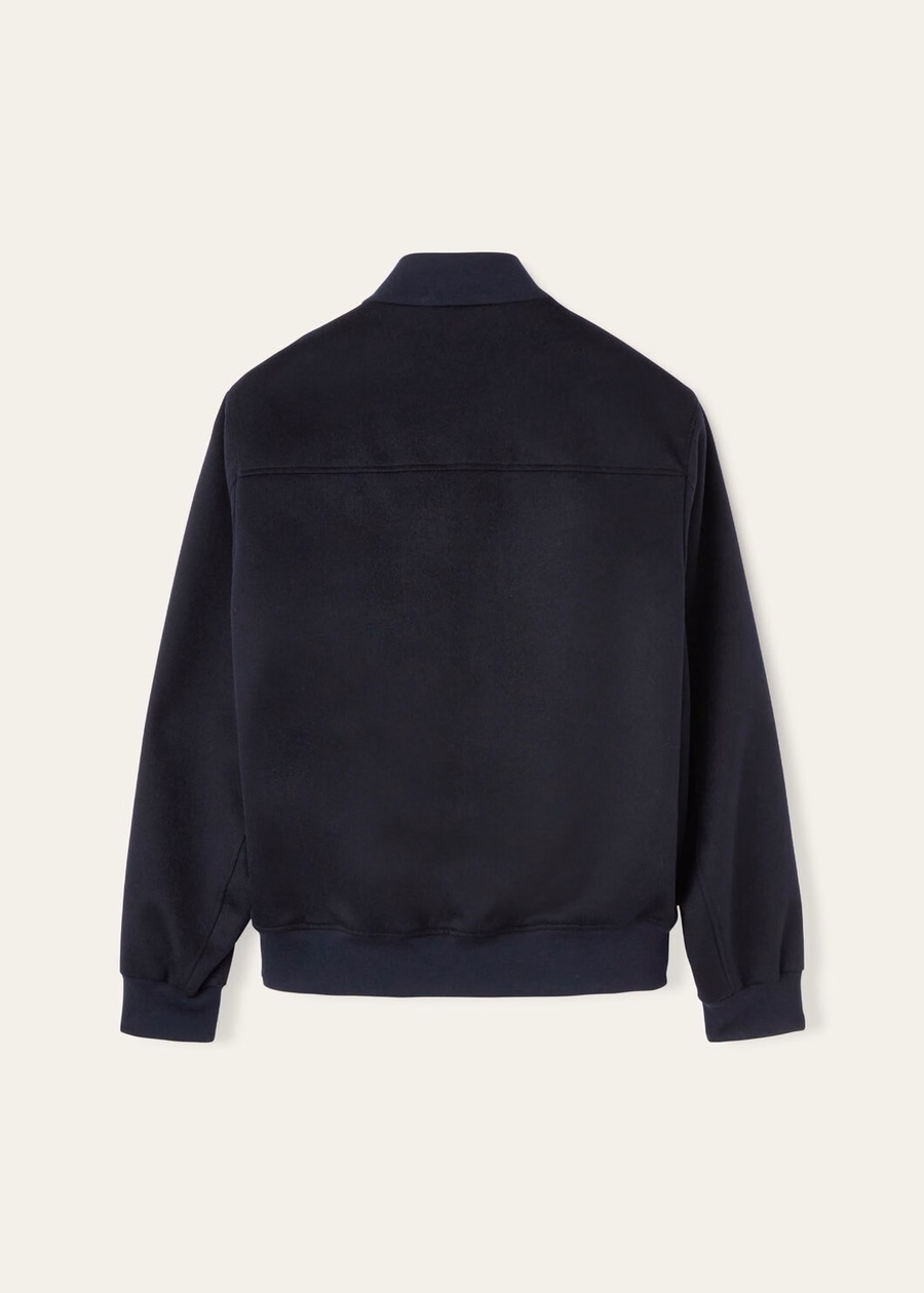 LP Ivy Cashmere Bomber Jacket - Storm System® Navy