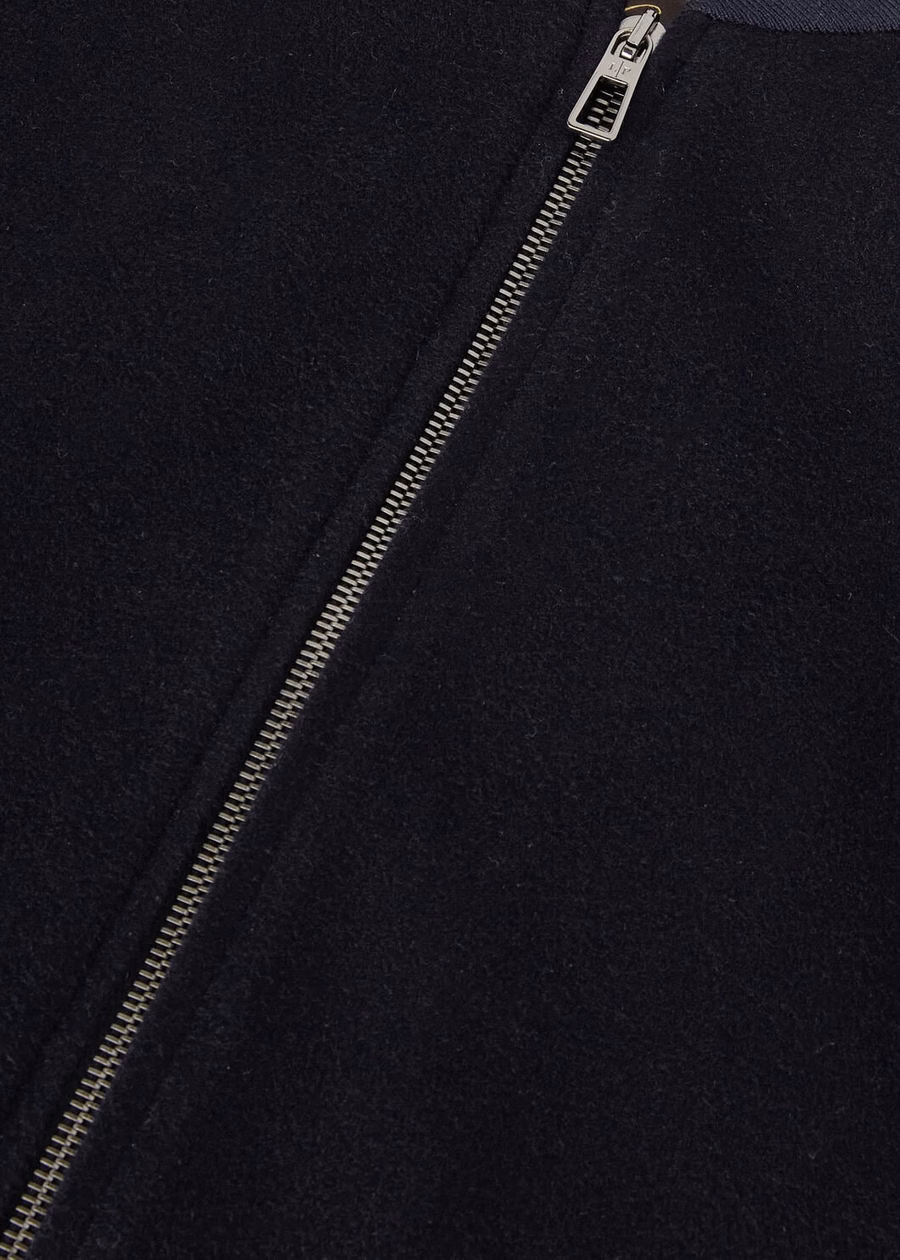 LP Ivy Cashmere Bomber Jacket - Storm System® Navy