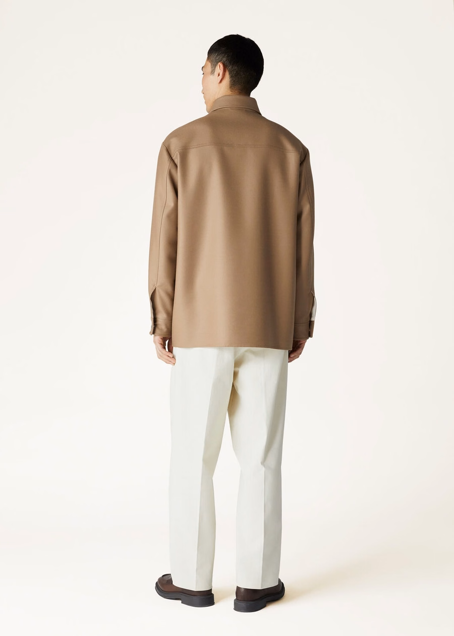 The Gift of Kings® Botan Overshirt Elm Tree Brown/Niveous