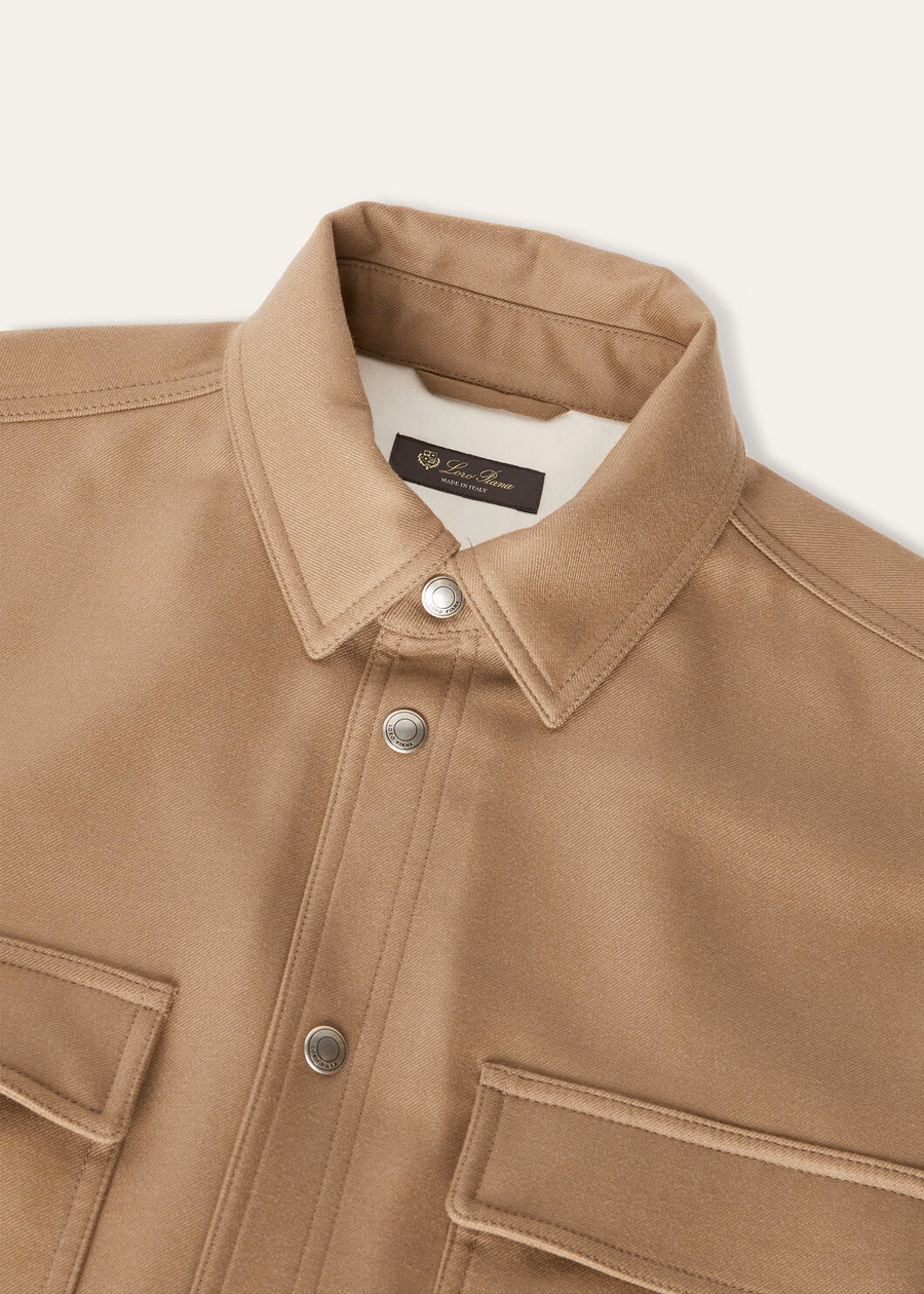 The Gift of Kings® Botan Overshirt Elm Tree Brown/Niveous