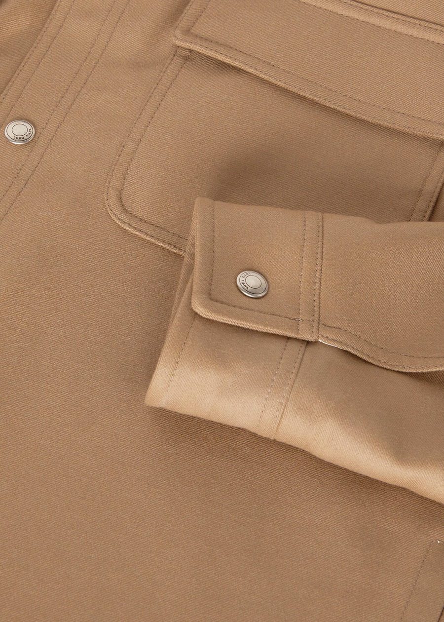 The Gift of Kings® Botan Overshirt Elm Tree Brown/Niveous