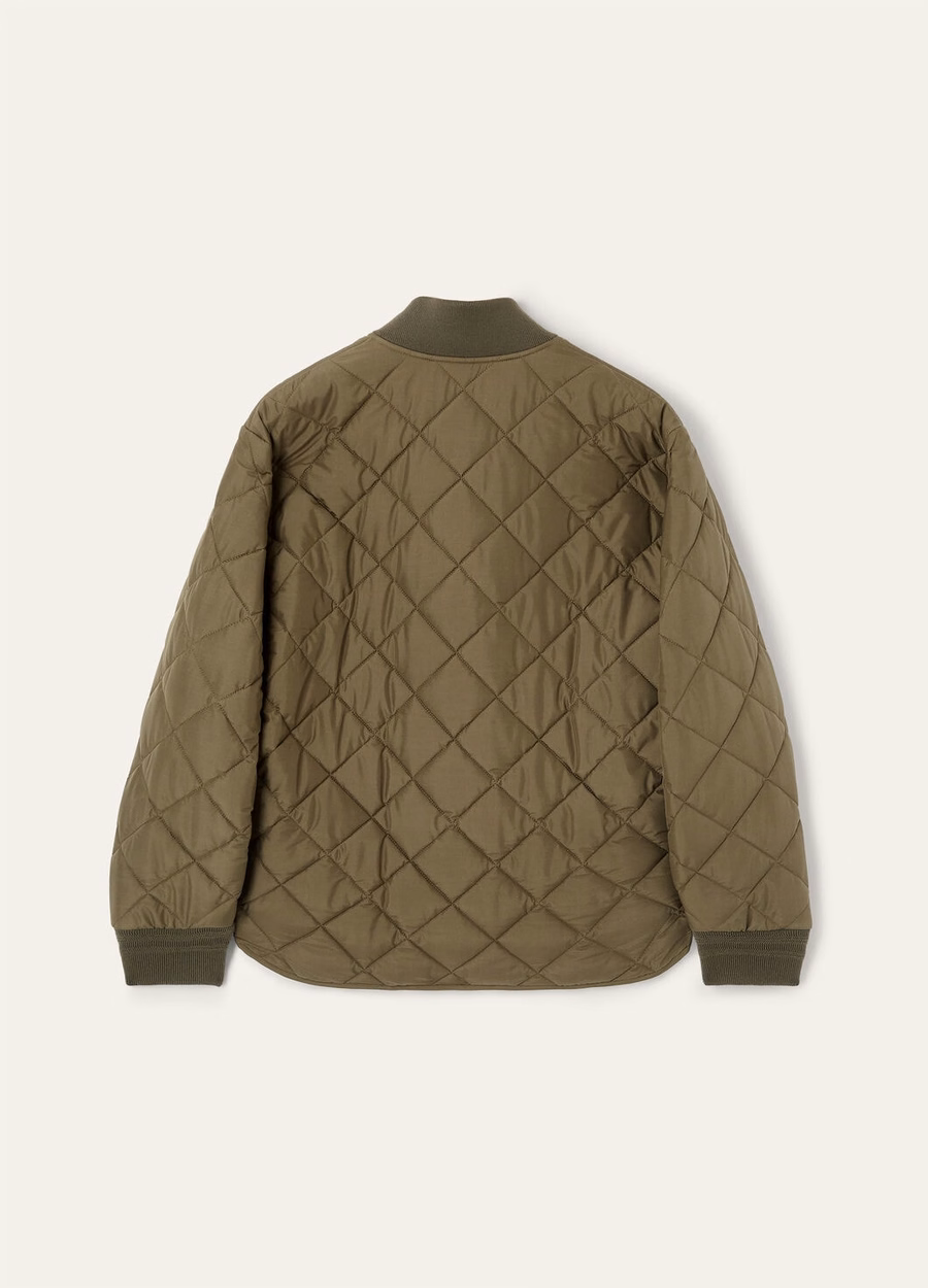 Benson Silk Bomber Jacket - Storm System® Military Summer