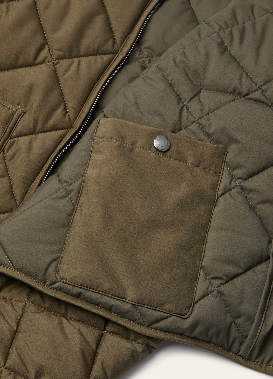 Benson Silk Bomber Jacket - Storm System® Military Summer