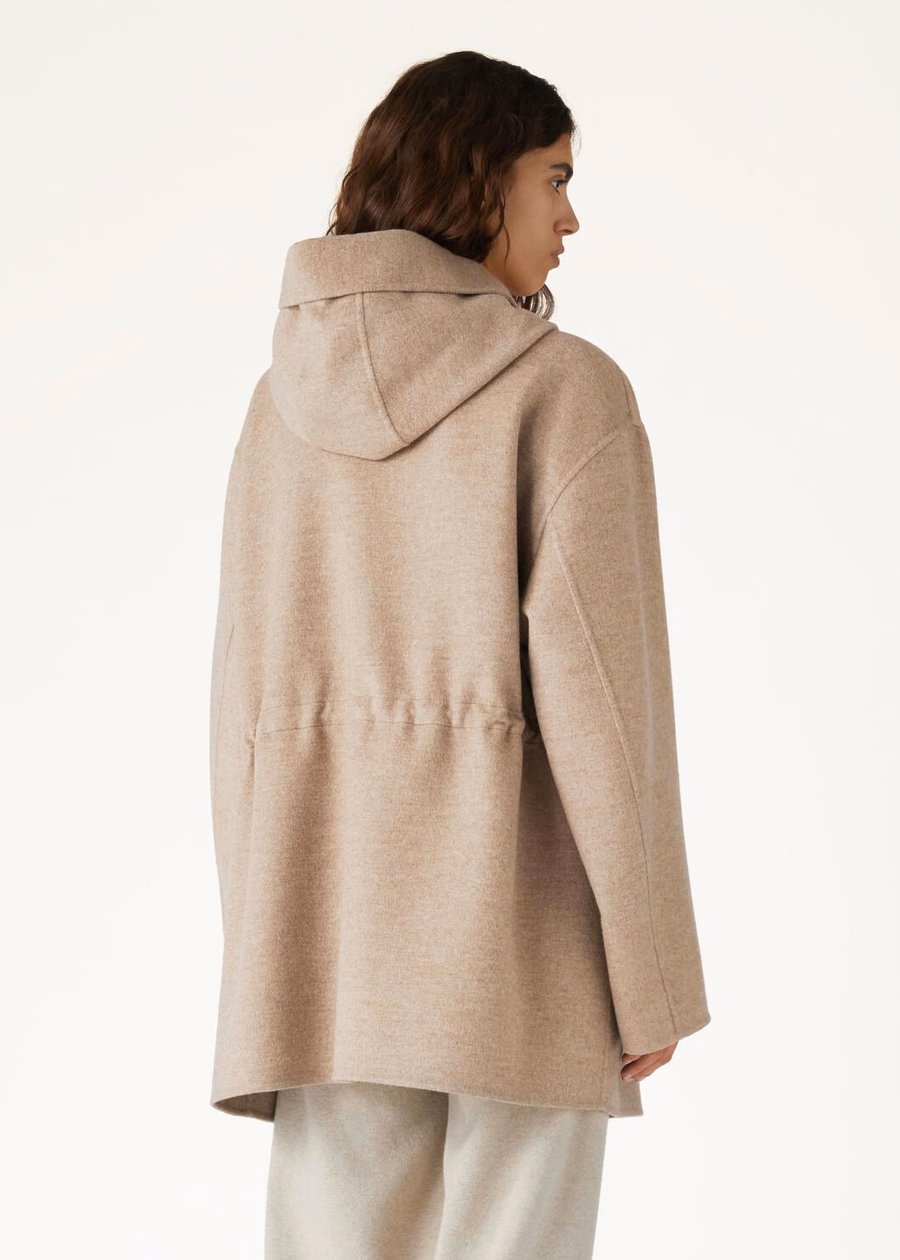 Lamar Cashmere Jacket Natural Brown