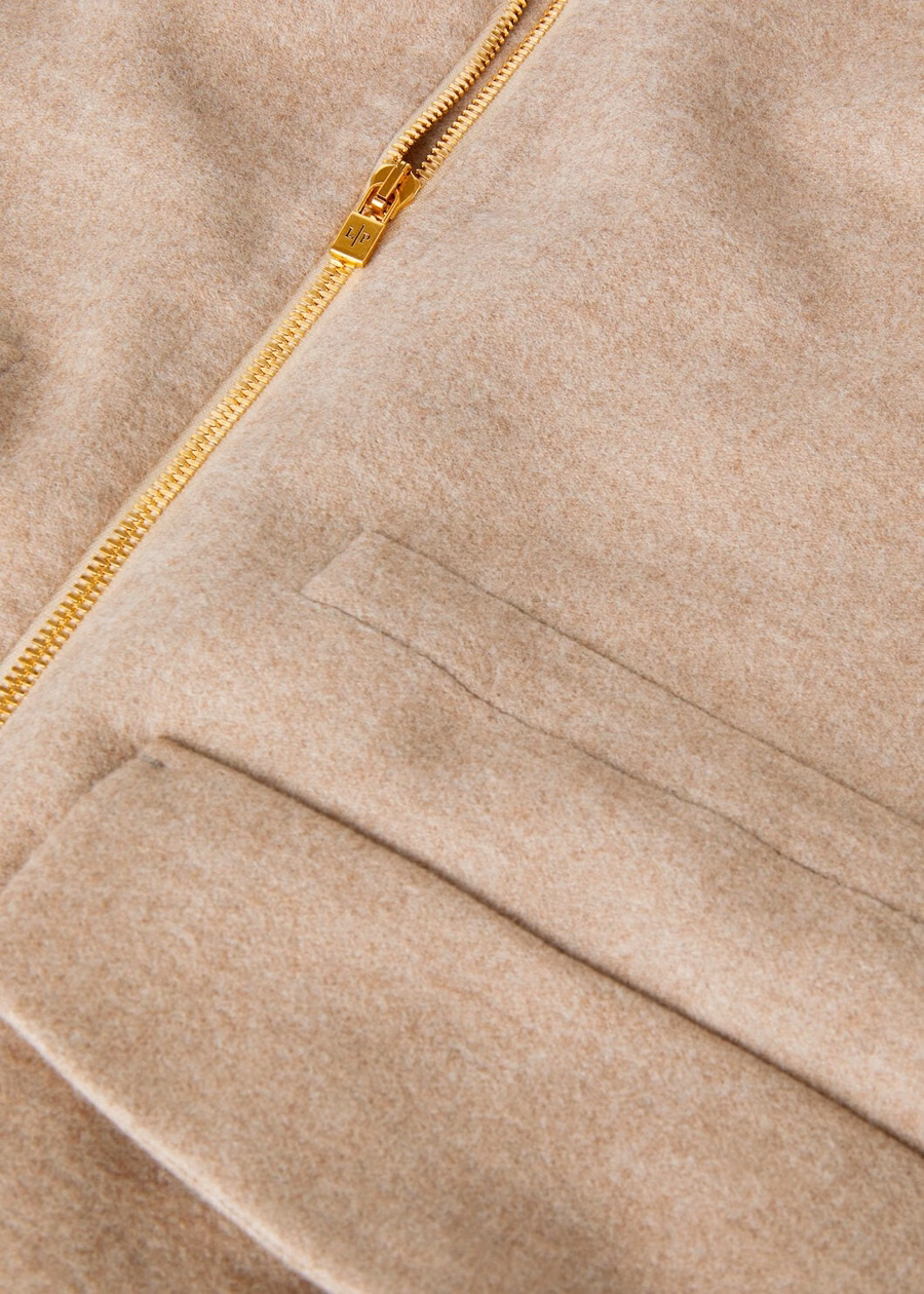 Lamar Cashmere Jacket Natural Brown
