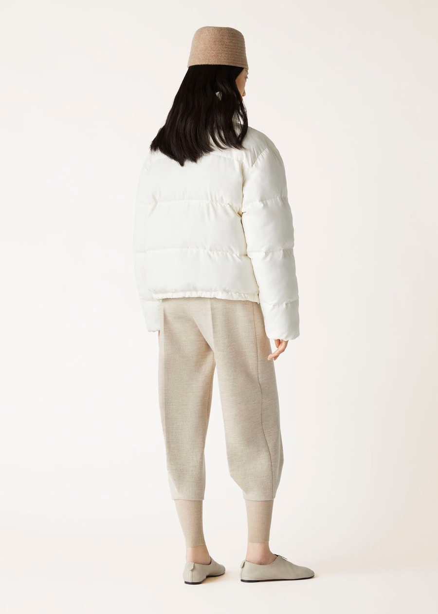 Sebastian Silk Nougat Down Jacket