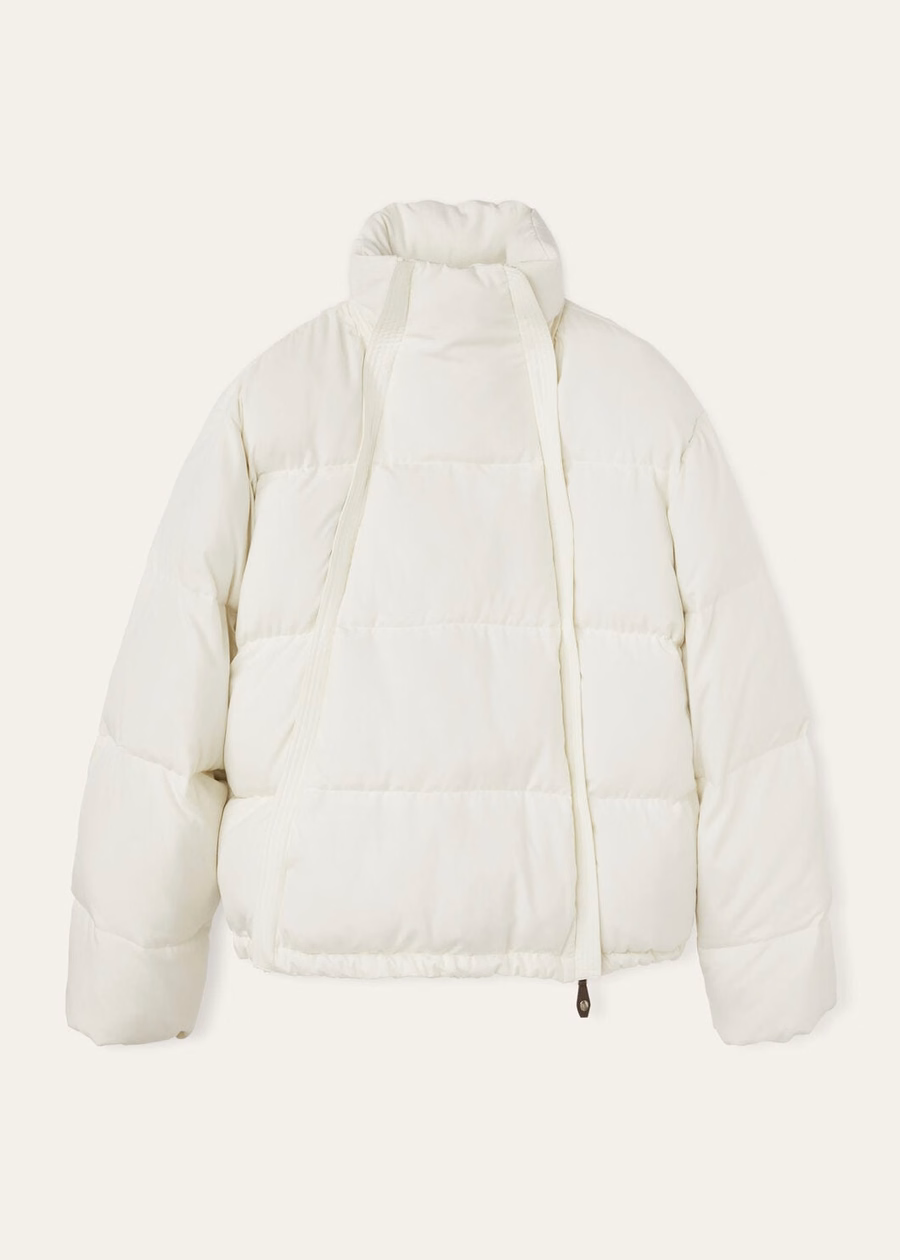 Sebastian Silk Nougat Down Jacket