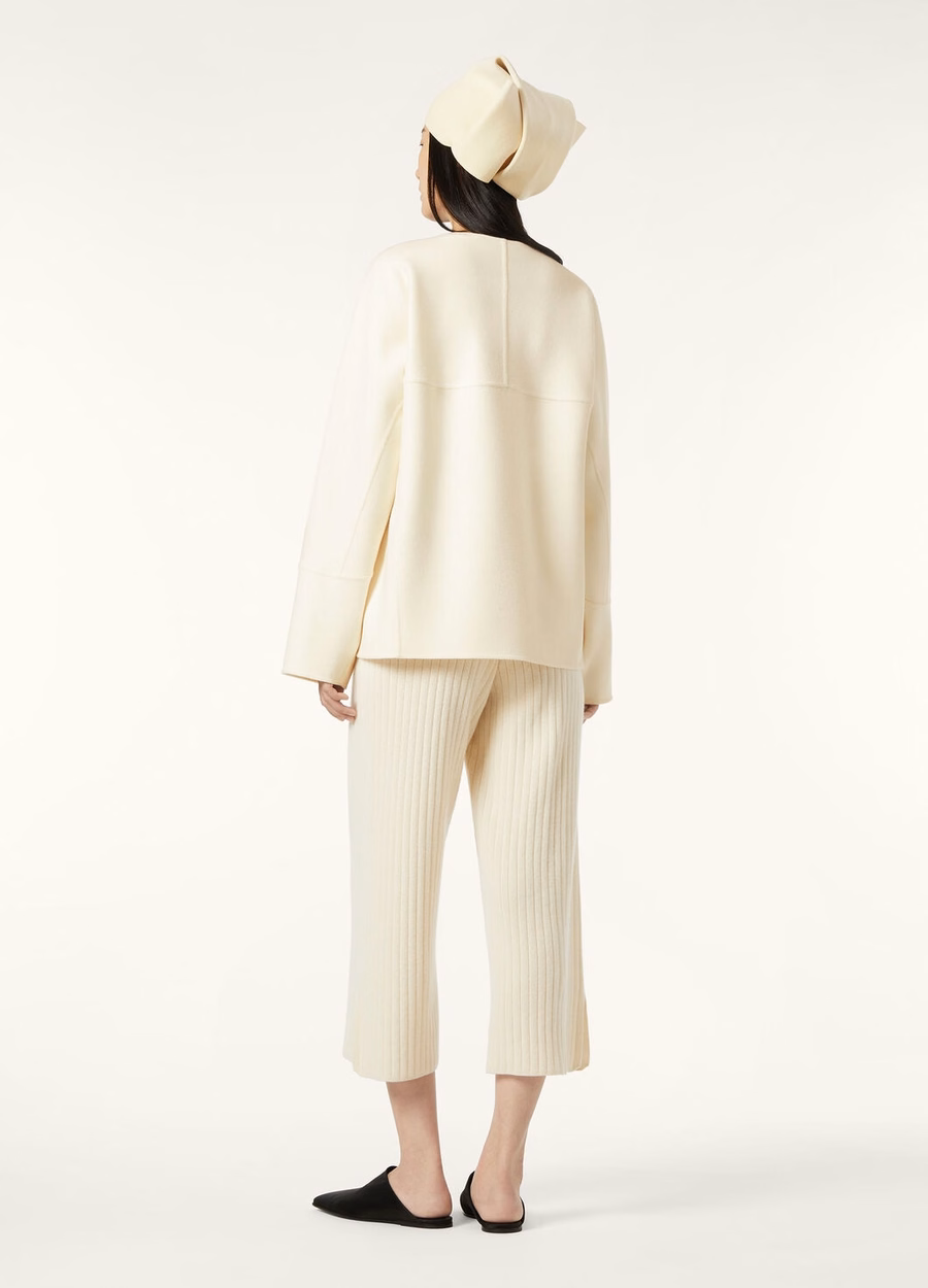 Navid Nougat cashmere jacket