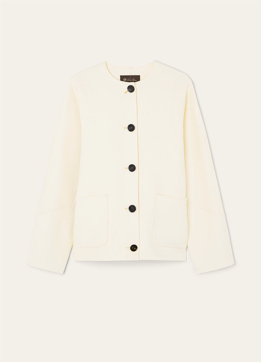 Navid Nougat cashmere jacket