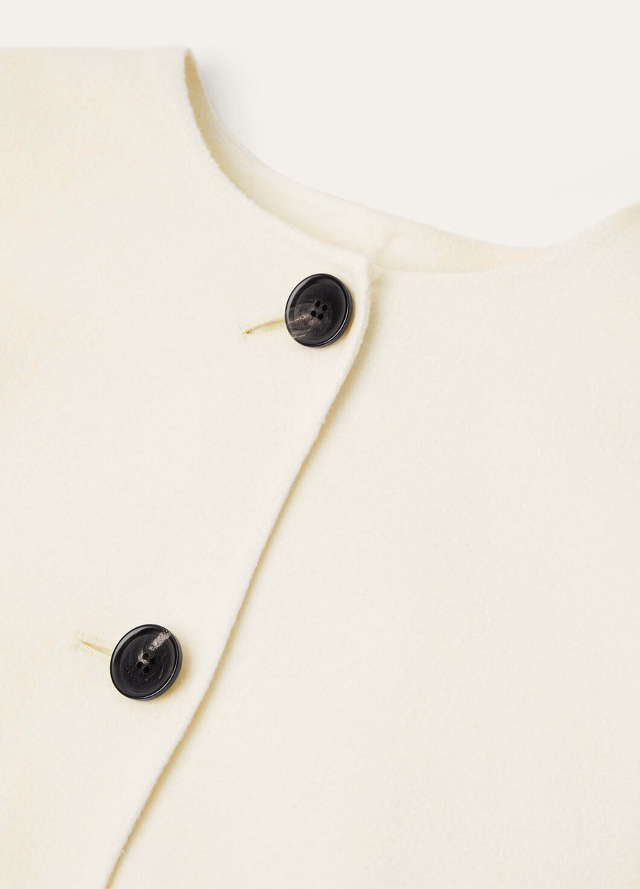 Navid Nougat cashmere jacket