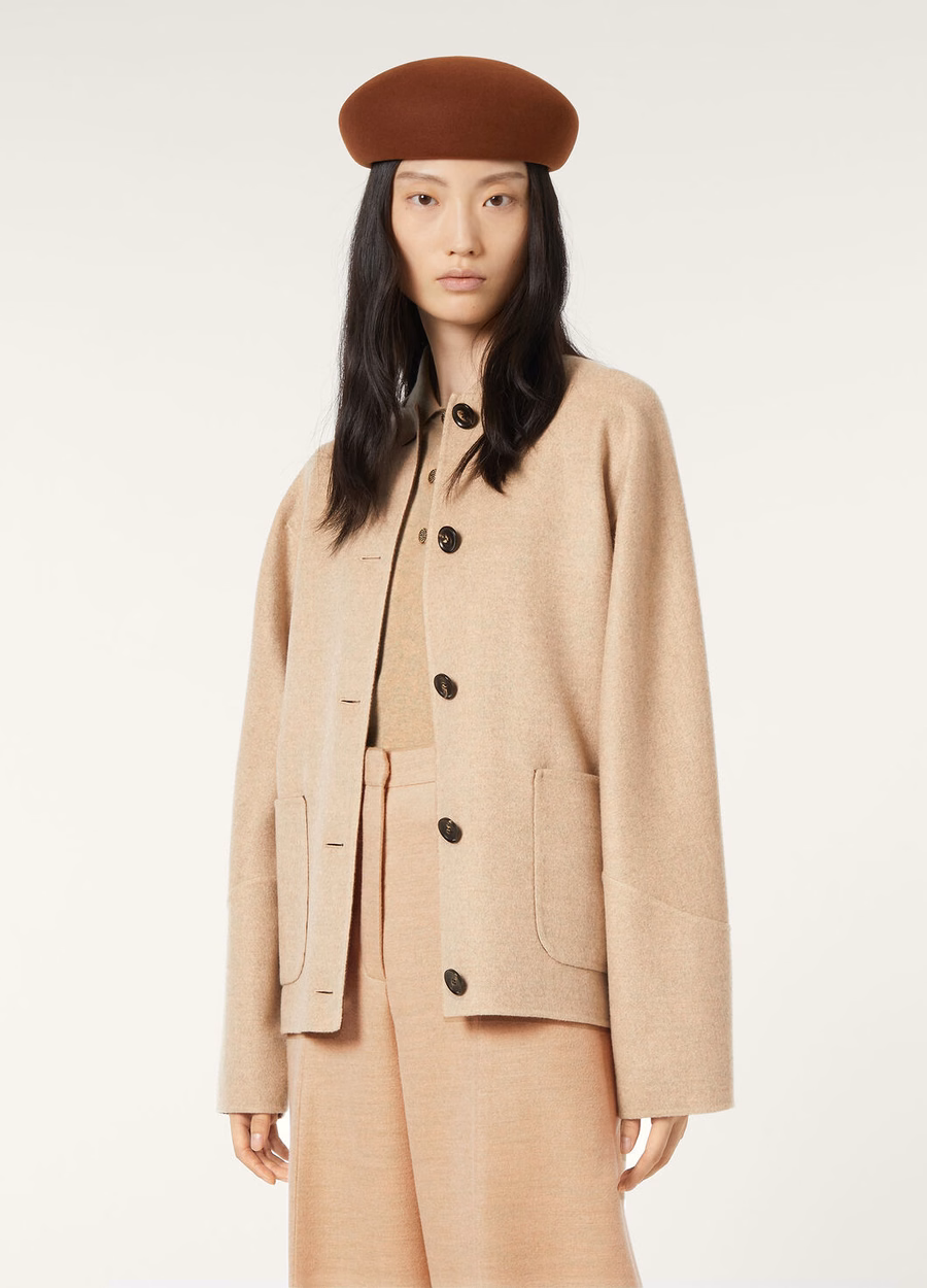 Navid Cashmere Jacket Rosy Granite Melange