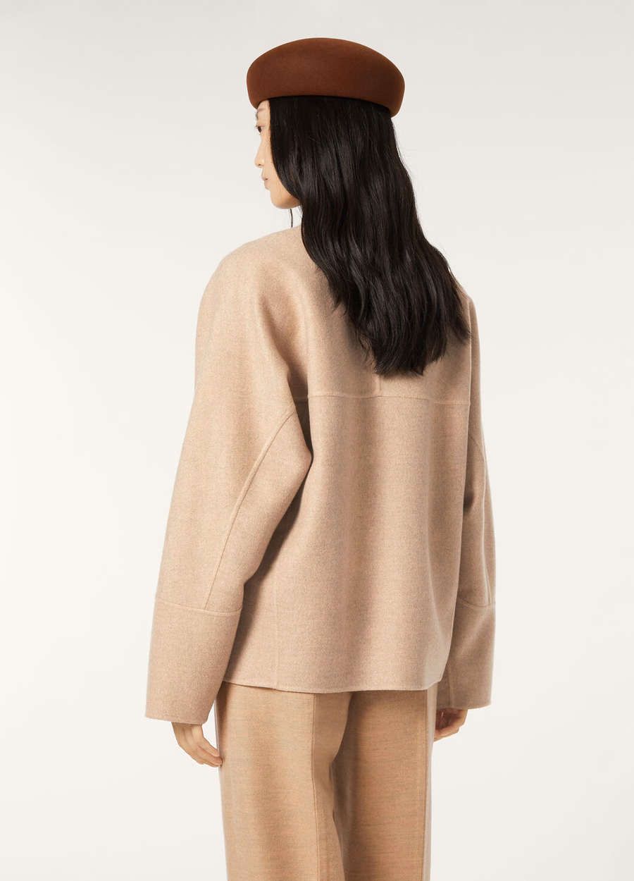 Navid Cashmere Jacket Rosy Granite Melange