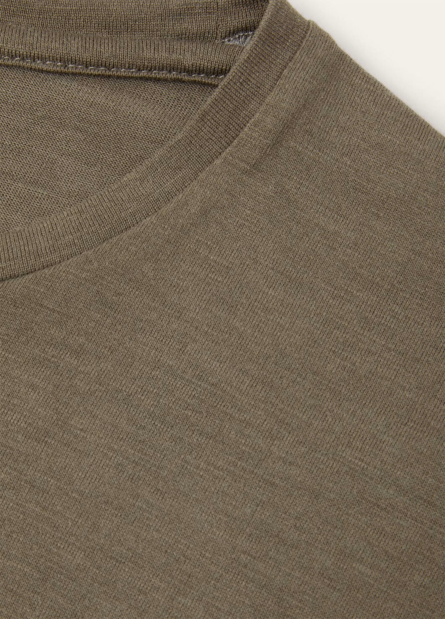 Soft T-shirt Cotton Silk Sea Oak