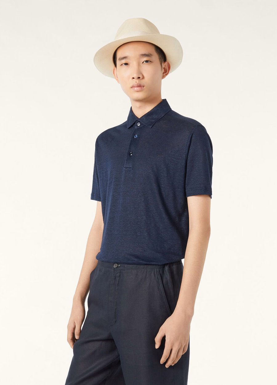 Navy Blue Polo Shirt