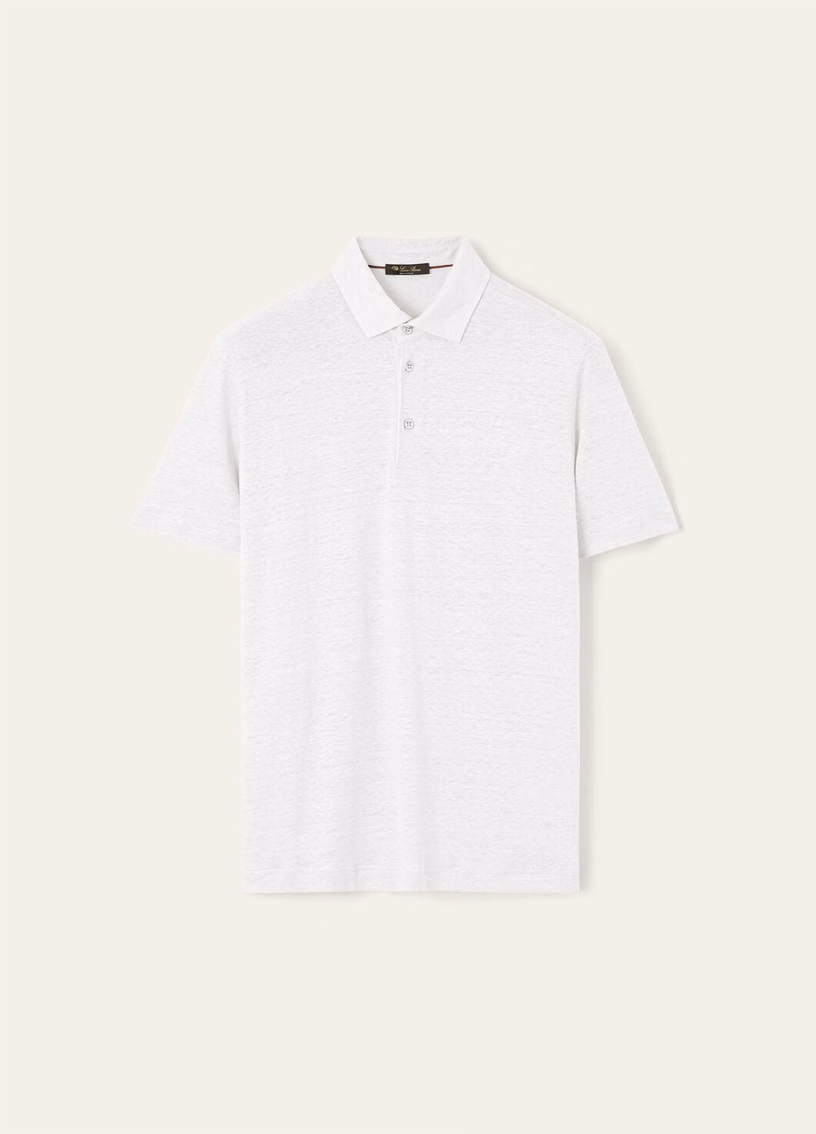 Polo Shirt In Optical White
