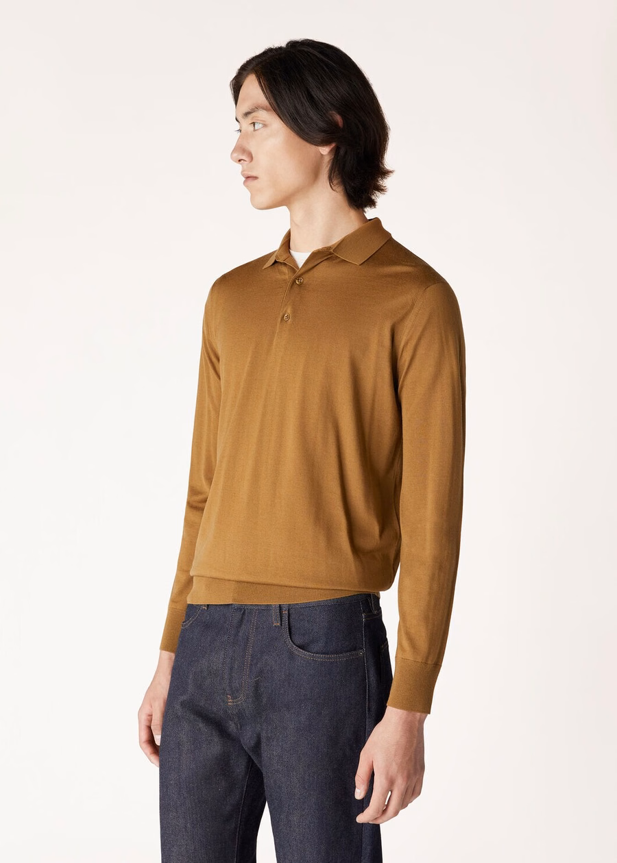 Wish® Wool Polo DESERT MIST