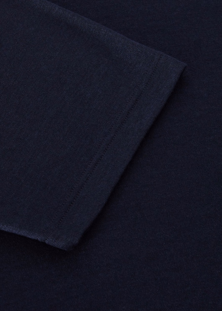 Philion Silk Cashmere T-shirt Ombre Blue