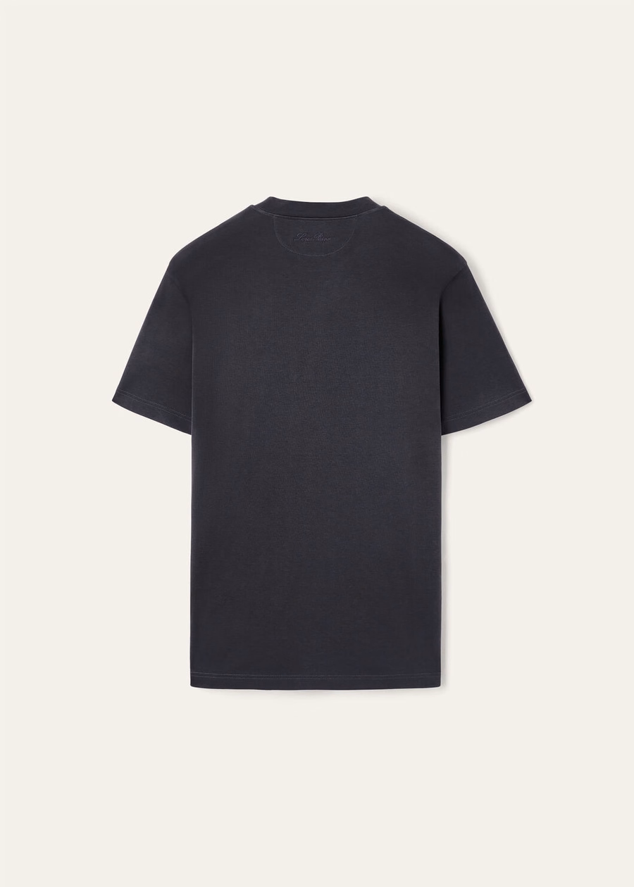 Ray Cotton T-Shirt Navy Blue