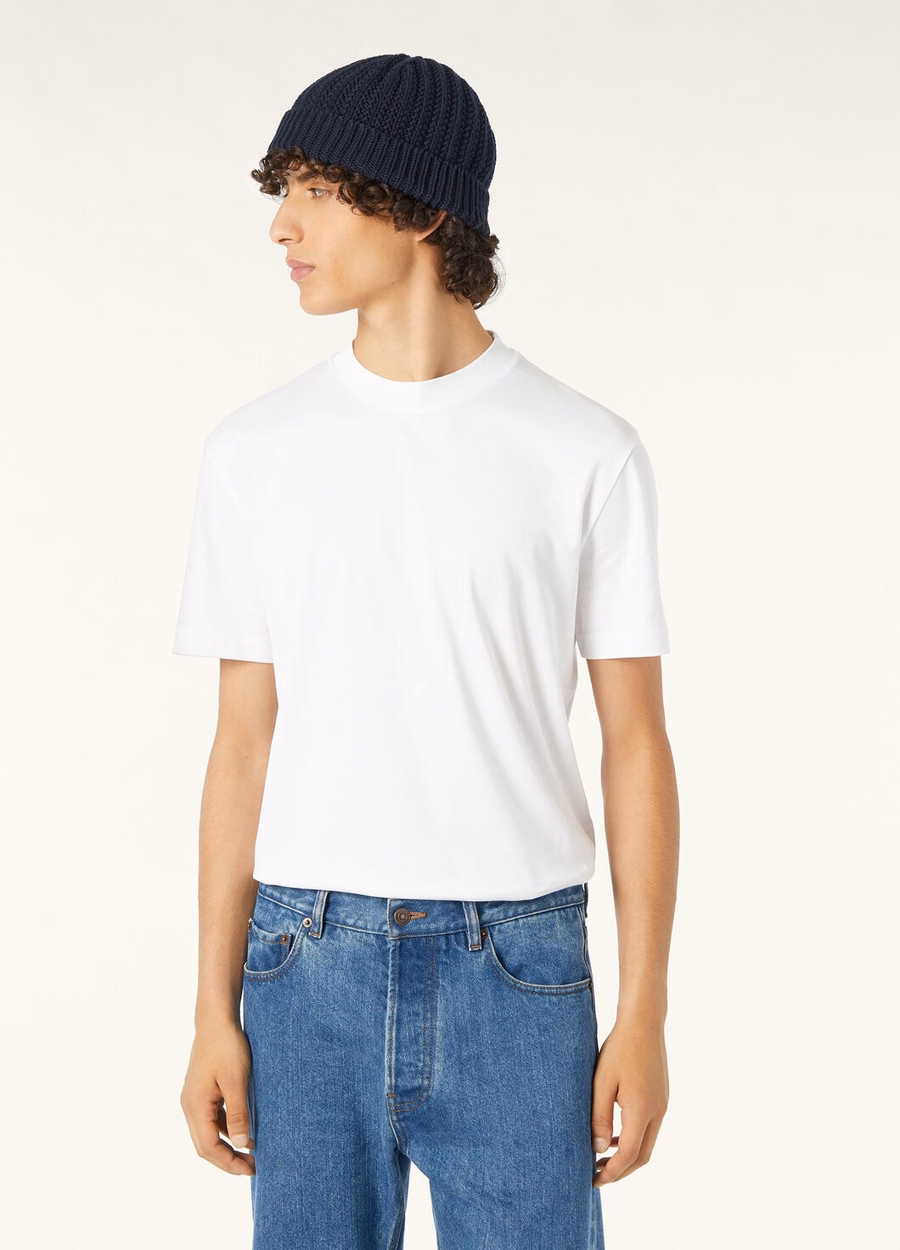 Ray Cotton T-Shirt Optical White