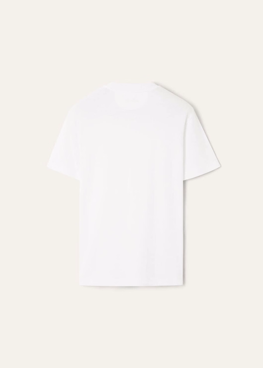 Ray Cotton T-Shirt Optical White