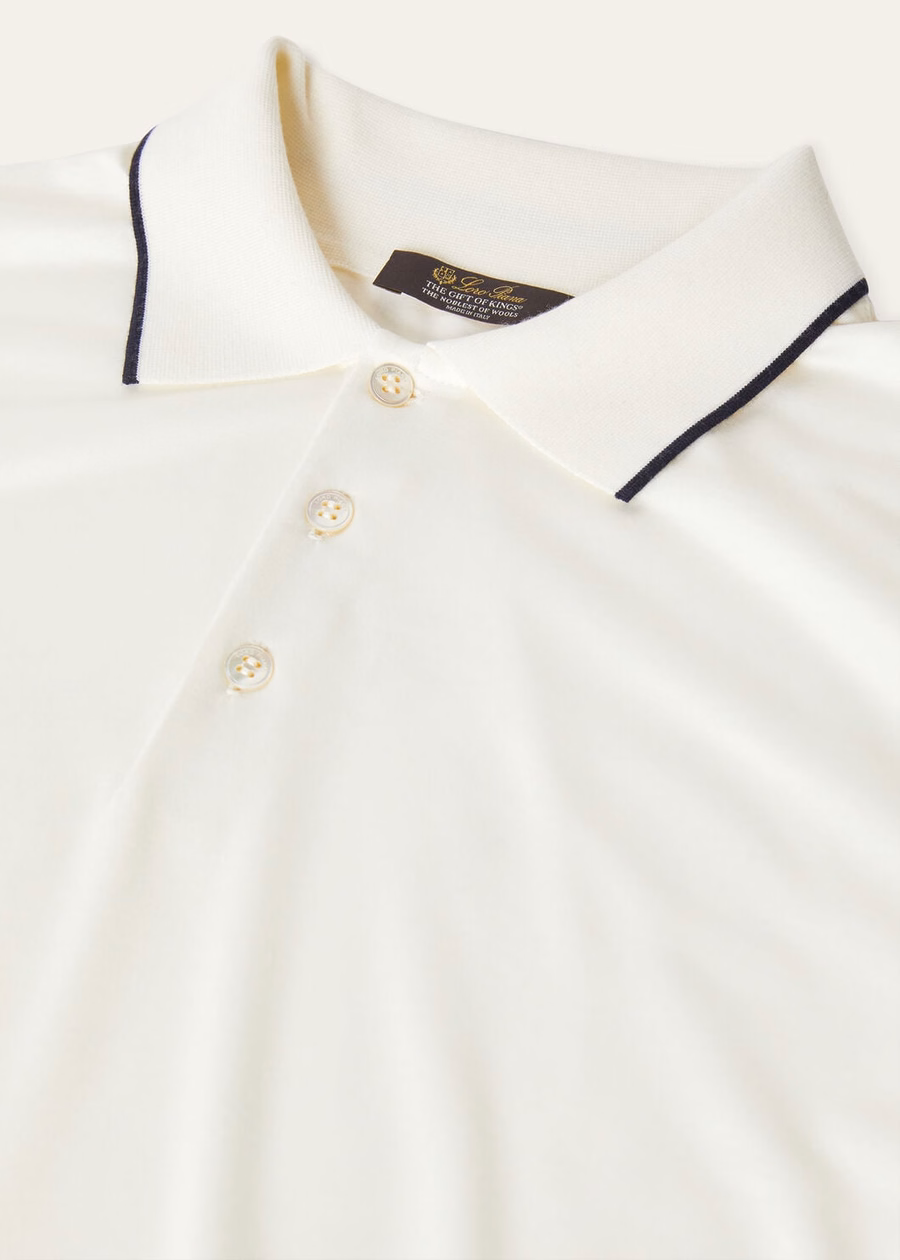 White The Gift of Kings® polo shirt