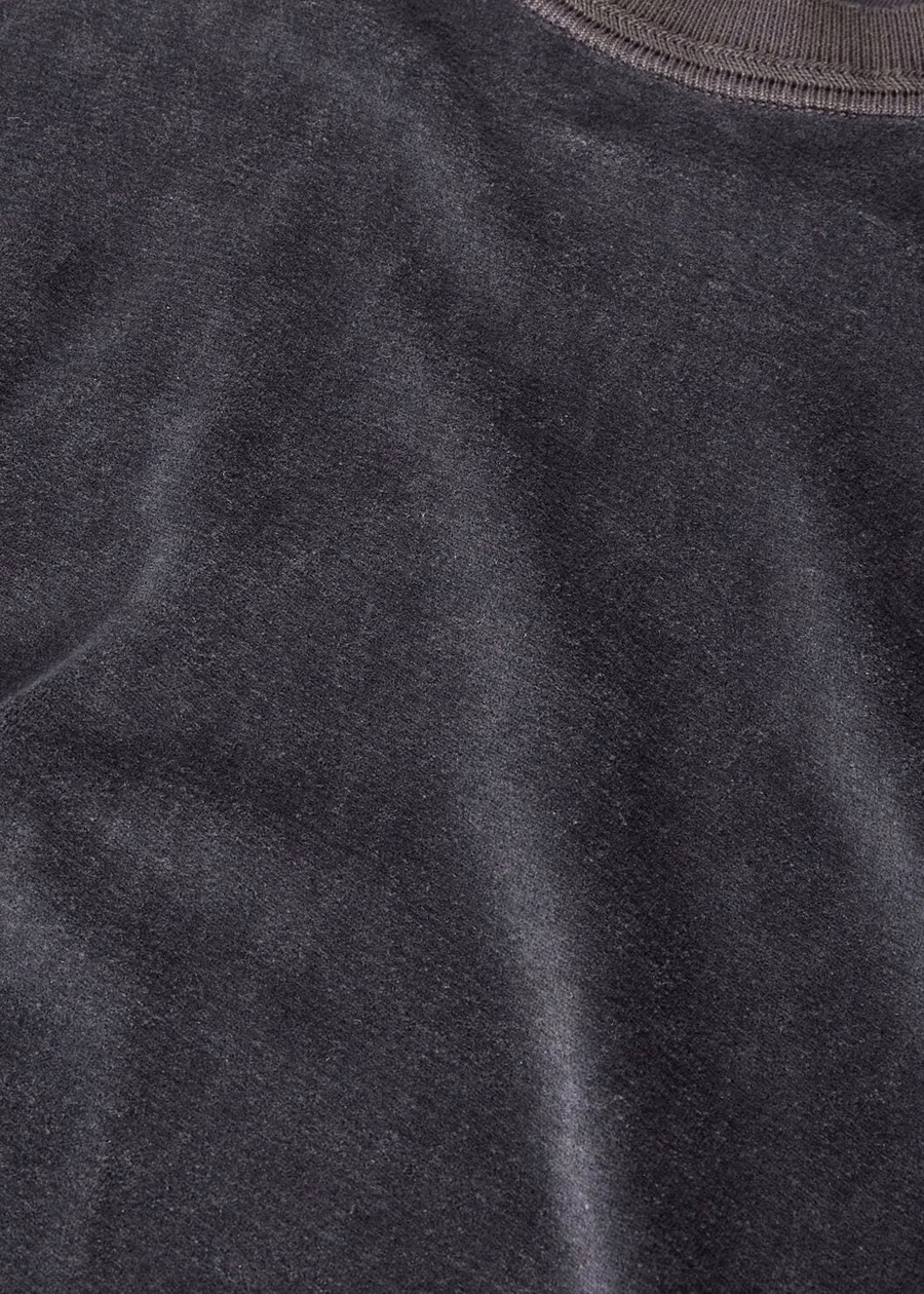 Duggia Cotton Silk T-Shirt Shadowed Sky