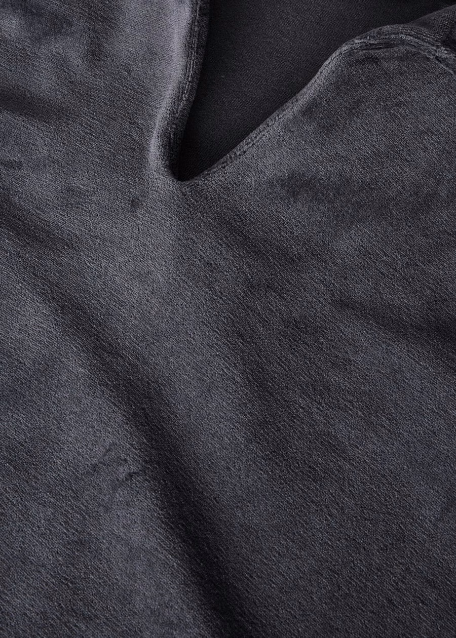 Duggia Cotton Silk Shadowed Sky Polo Shirt