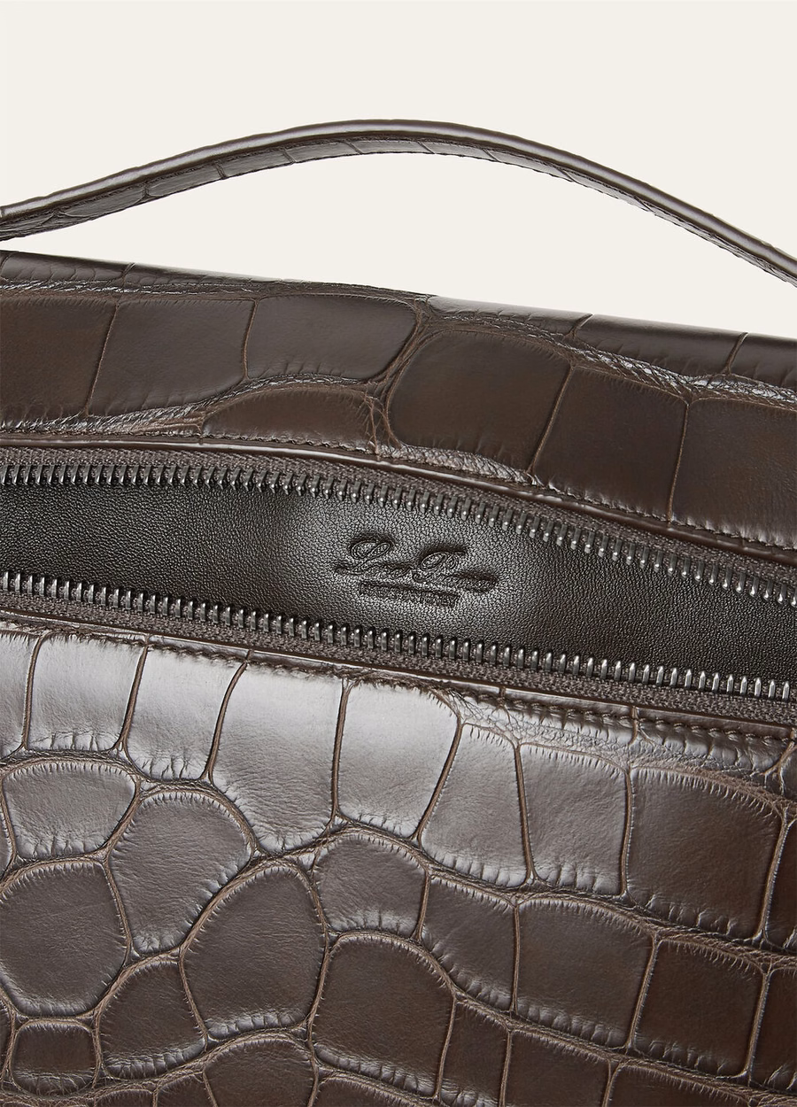 Additional cover L29 Alligator leather Dark chocolate Licorice/Onyx