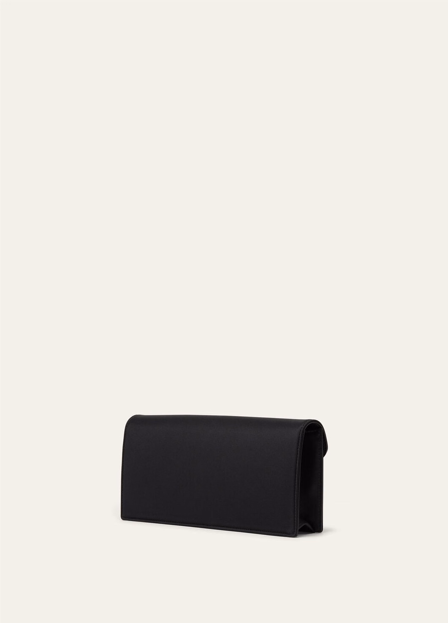 Clutch Extra Tuxedo Silk Black/Sun Gold