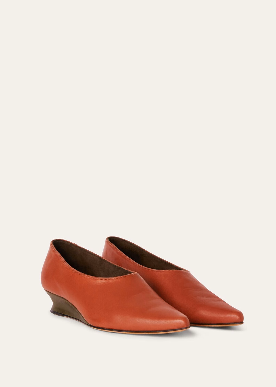 Ayame Court Lambskin Deep Kummel