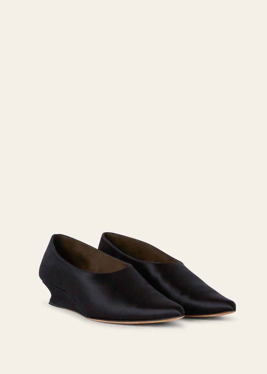 Ayame Court Silk Viscose Black