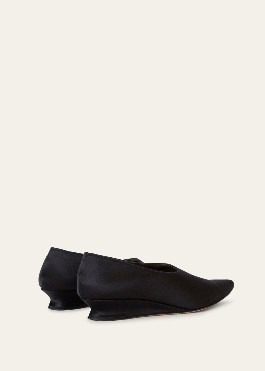 Ayame Court Silk Viscose Black